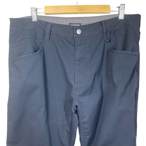 CQR Tactical Pants Men 36 Black‎ Flex Stretch TFP501 Water Resistant Ripstop Zip - Picture 2 of 14